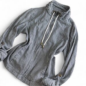 LAL ‘Live a Little’ Stylish Striped Zip up Jacket